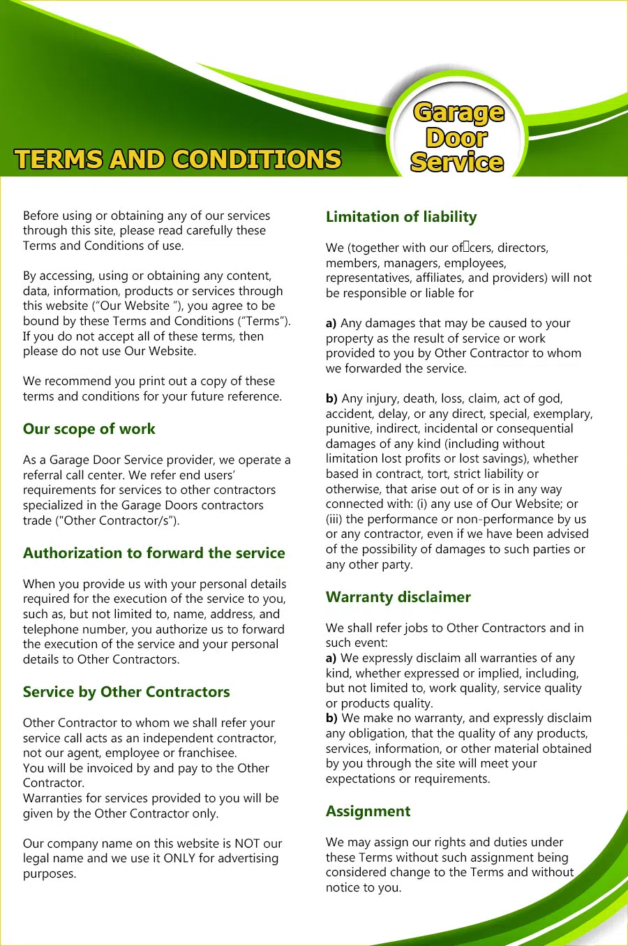 Master Garage Door Repair Service Kent, OH 330-368-2370